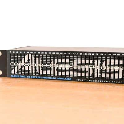 Alesis M-EQ 230 Dual-Channel 1/3 Octave Precision EQ (NO POWER SUPPLY) CG01Z32 image 4