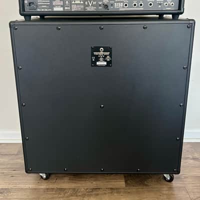EVH EVH 5150 Iconic Series EL34 80-watt Amplifier Head and 4x12 Cabinet 2025 - Black image 7