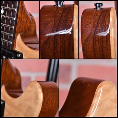 Washburn USA Custom Shop WM100 Curly Maple Top Natural 1998 w/OHSC image 13