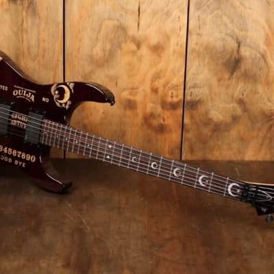 ESP LTD Kirk Hammett Ouija 2019 Red Sparkle image 3