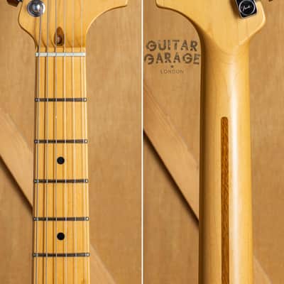 Fender USA neck on a custom Thinline Jazzmaster body Blue Sparkle offset - Bare Knuckle and The Creamery pickups image 3