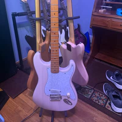 Squier FSR Classic Vibe '50s - White Blonde w/ Hotrail (Original Pups included)