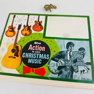 Gibson Christmas Foldout Mailer 1966 image 1