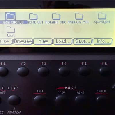 E-MU Systems E6400 Ultra w 128GB ZuluSCSI 2026 USB-C, Internal 128GB SSD, 128MB internal Memory, 64 Voice polyphony, 10GB Vintage Library image 4