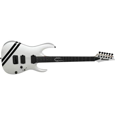 Ibanez JBBM40 JB Brubaker Signature Guitar w/ EMG Pickups - Pearl White image 4