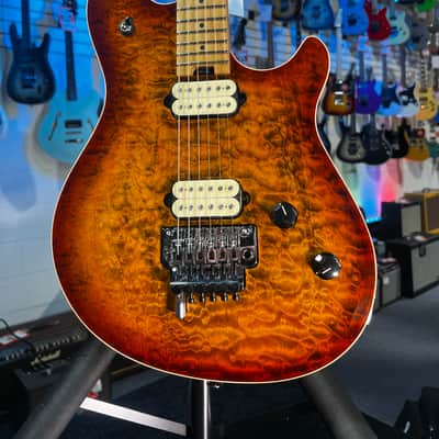 EVH Wolfgang Special QM Electric Guitar - Tiger Eye Glow Auth Deal Free Shipping! 193 image 2