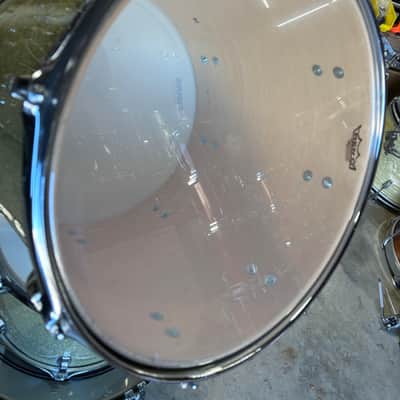 Ludwig Classic maple silver sparkle, 16 inch hanging floor drum image 4