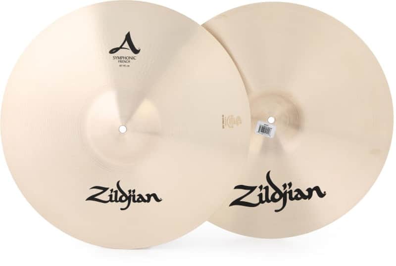 Zildjian A Orchestral Symphonic French Tone Hand Cymbals - 18 inches image 1