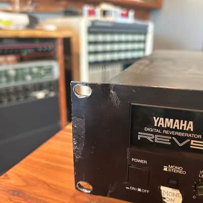 Yamaha REV 5 Digital Reverberator 1980s - Black image 4