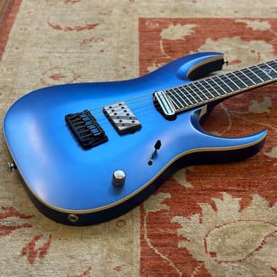 Ibanez Prestige JBM9999 AMM Jake Bowen (Periphery) Signature 27 Fret - Azure Mettalic Matte image 7