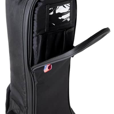 Ovation .OV213.200 Guitar Gig Bag Mid/Deep Bowl + 12-String w/Ovation Logo - Black image 7