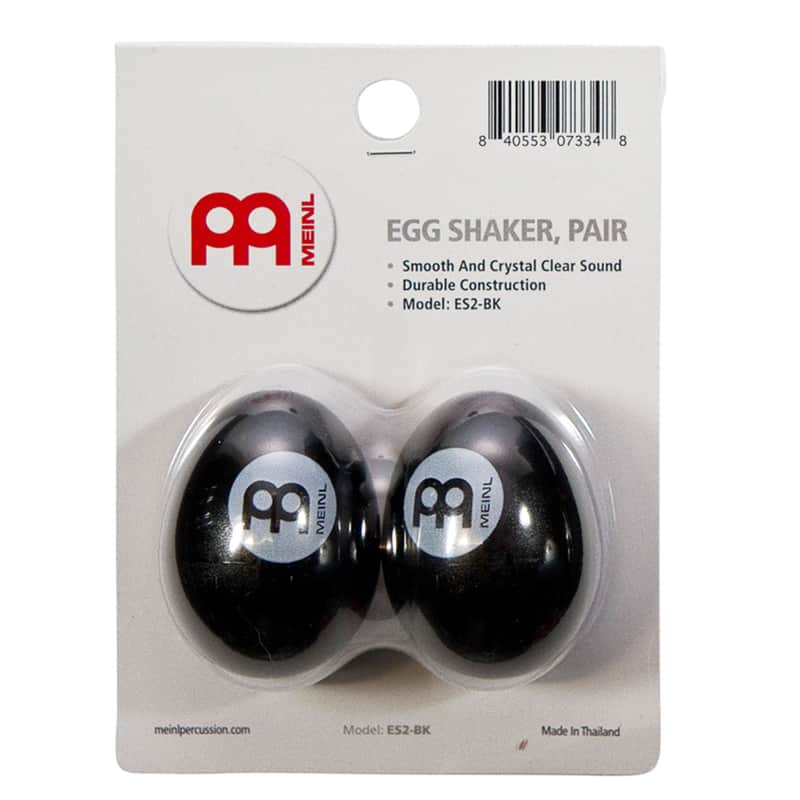 Meinl Egg Shaker ES2-BK, Black - Shaker image 1