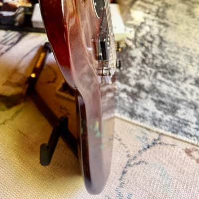 Gibson SG Junior 1964 - matte brown with gold stripes image 7