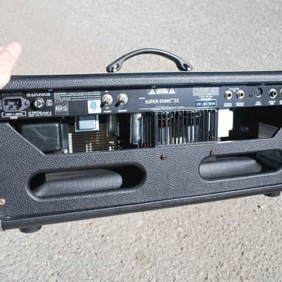 Fender Super Sonic 22 Head Black Reverb supersonic super-sonic image 3