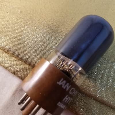 CBS JAN-CHY-6V6GTY tNOS AT1000 TESTED Vacuum Tube military brown base Premium Beam Power 1946-1960 image 6