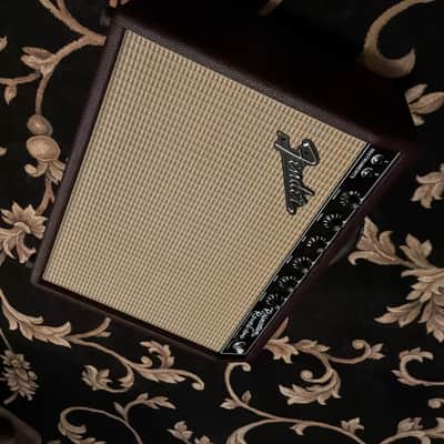 Fender '65 Princeton Reverb Reissue "Bordeaux Reserve" FSR Limited Edition 12-Watt 1x12" Guitar Combo 2010s - Wine Red / Wheat image 14