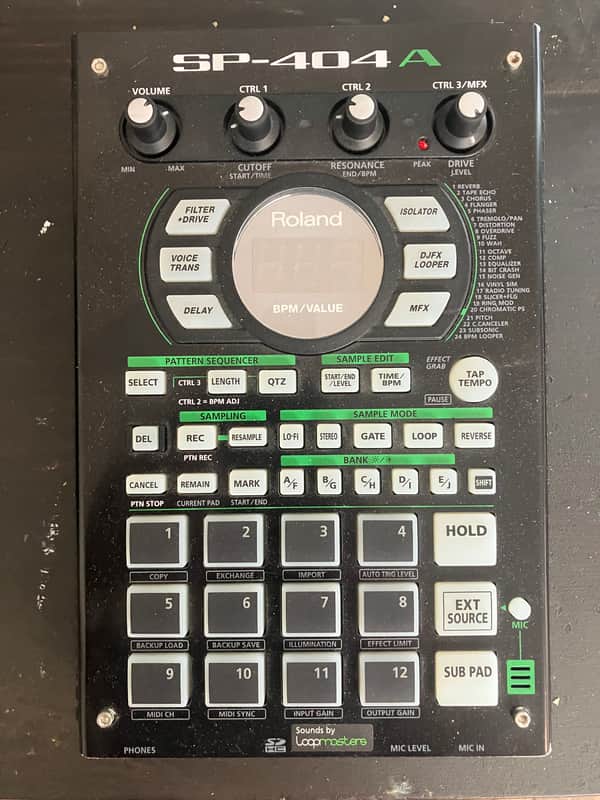 Roland SP-404A Linear Wave Sampler 2017 - Present - Black image 1