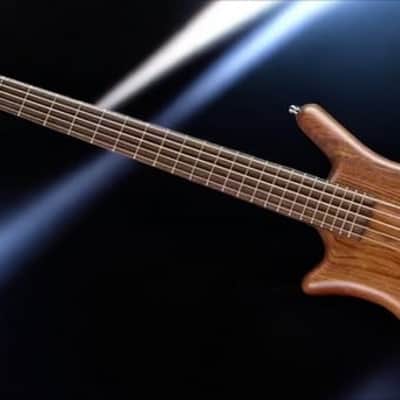 Warwick Pro Series Thumb BO-5 String-Natural Transparent Satin, Lefthand image 4