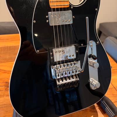 Fender American Ultra Luxe Telecaster Floyd Rose HH 2021 - 2024 - Mystic Black image 8