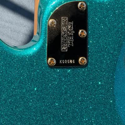 Music Man Stingray Special HH Bass 2024 - gorgeous Turquoise Sparkle bad ass w/a killer roasted maple neck. image 11