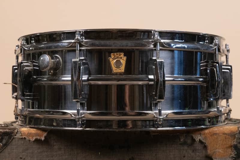 1968 Ludwig 5x14 Supraphonic LM400 Snare Drum image 1