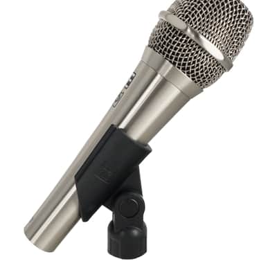 Se Electronics V7 NI-25AE 25th Anniversary Brushed Nickel Handheld Microphone image 6