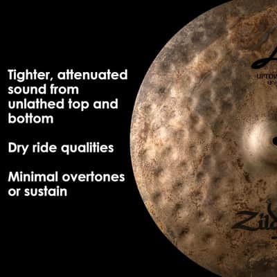 Zildjian A0119 18" A Uptown Ride Cast Cymbal image 8