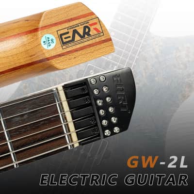 Eart Guitars, GW2L, Left Handed Headless Electric Guitars,Stainless Steel frets, with Gigbag EHKHG image 5