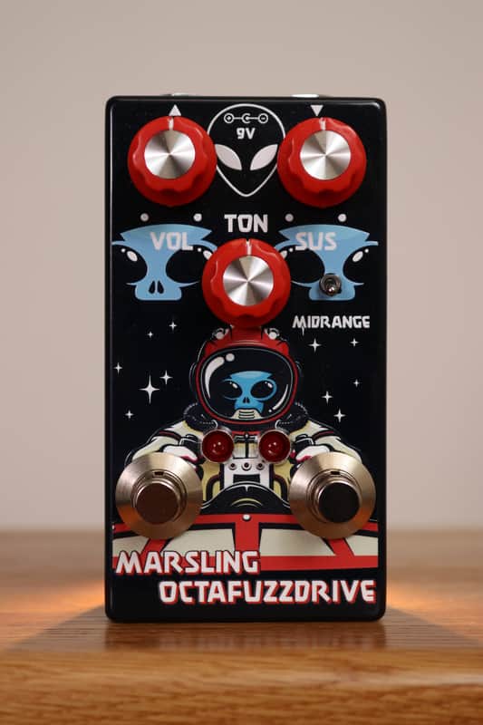 Interstellar Audio Machines Marsling Octafuzzdrive - Black Graphic image 1
