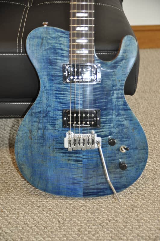 Luman Single Cutaway Ocean Blue image 1