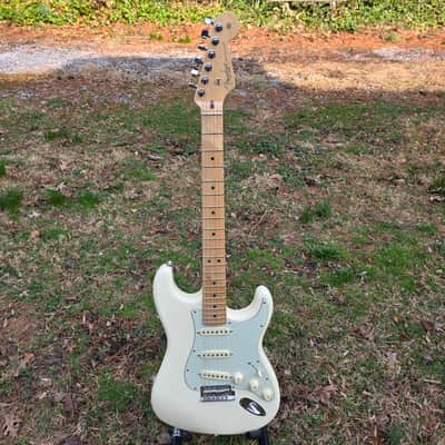 Fender American Professional Stratocaster with Maple Fretboard 2017 - 2019 - Olympic White 💥Upgraded Righteous Sound Pickups HIGH ROAD Set💥 image 2