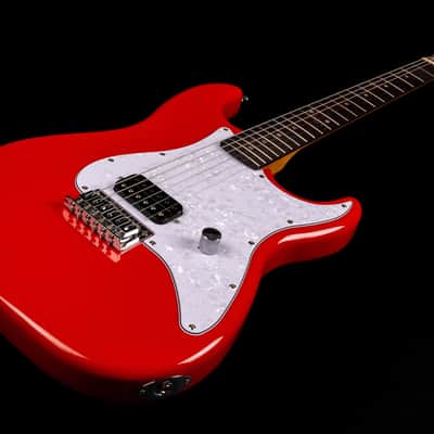 Jet JS-400 HT RD 400 Series Roasted Poplar Body 	Canadian Roasted Maple Neck 6-String Electric Guitar image 8