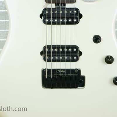 Sterling Jason Richardson Signature 7-String Cutlass - Pearl White image 7