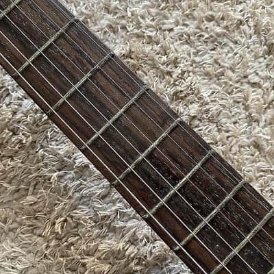 Sakura HSH Electric Guitar, BurlWood Top Body, Mahogany Body, Maple Neck, Rosewood Fingerboard, 22 Frets Rosewood Fingerboard image 5