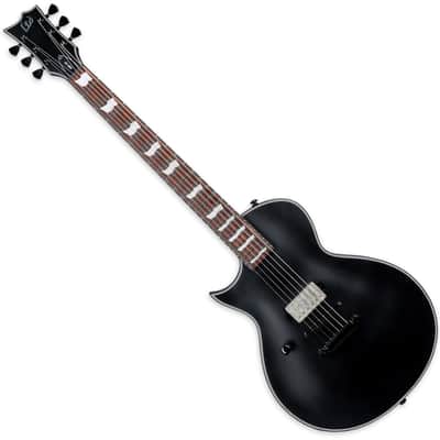 ESP LTD EC-201 Lefty Electric Guitar Black Satin B-Stock image 1