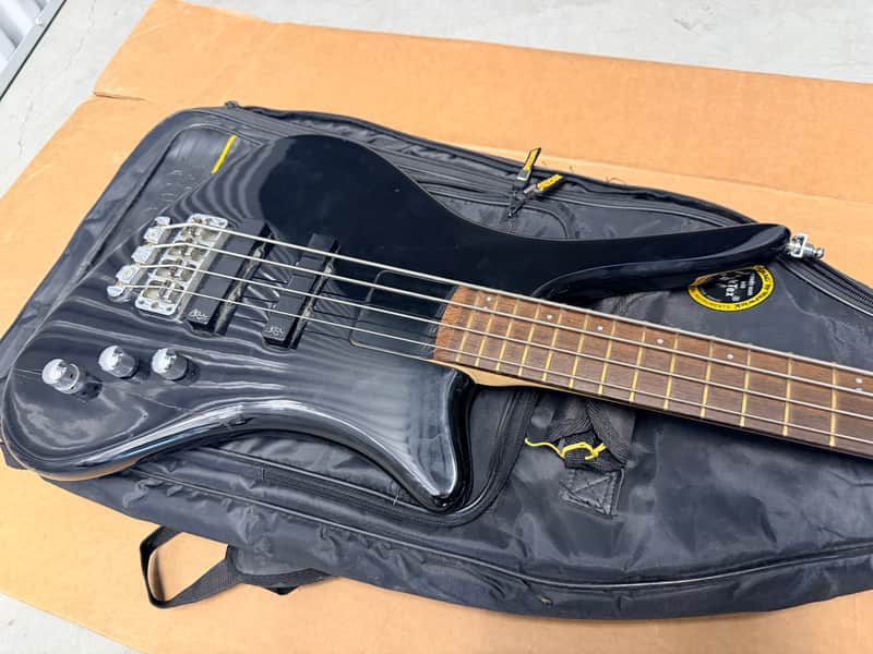 Warwick Dolphin Pro II Electric Bass Guitar w Case Rare
