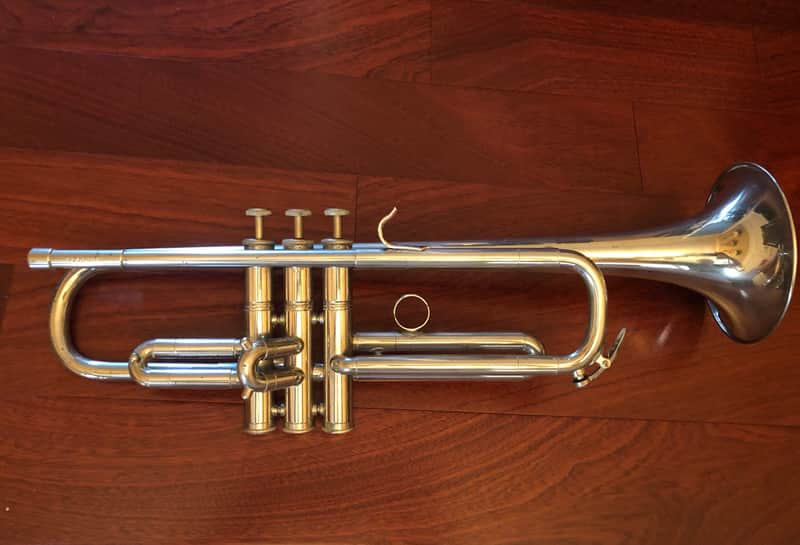 Splendor Trumpet Silver plated Brass Unique! | Reverb