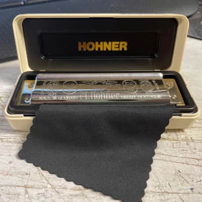 Hohner Marine Band No. 1896 Steel - Original Case - Works Bb image 1