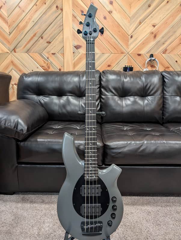 Ernie Ball Music Man Bongo 4 HH 2024 - Present - Titan Gray image 1
