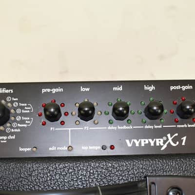 Peavey VYPYR X1 30-Watt 1x8" Modeling Guitar Combo Amp image 10