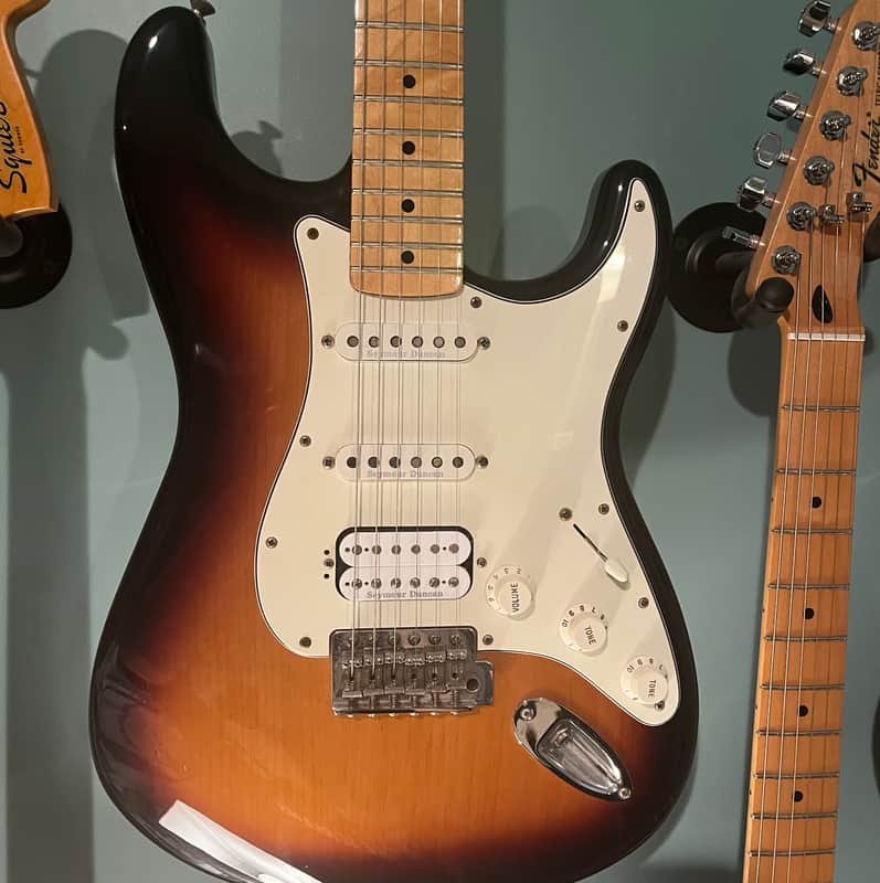 2015 Fender Standard Stratocaster w/ Seymour Duncan Pickups image 1