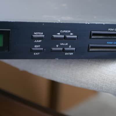 Roland R-8M Total Percussion Sound Module 1980s - Black with SN-R8-02 Jazz Brush Card, SN-R8-04 Electronic Card, SN-R8-10 Dance Card
