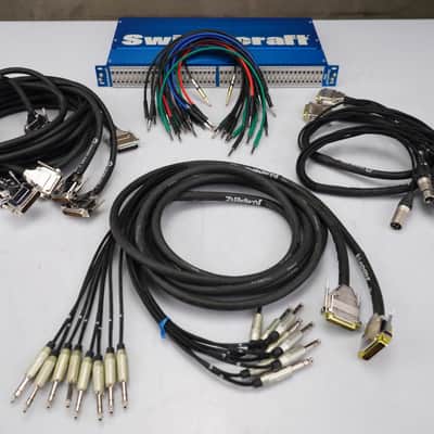 Switchcraft StudioPatch 9625 TT Patchbay w/ Mogami DB25 Snakes & Extras! #58650 image 20