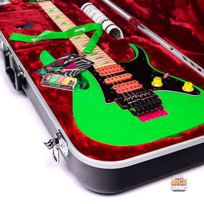 Ibanez JEM777 30th Anniversary Steve Vai - Loch Ness Green image 23