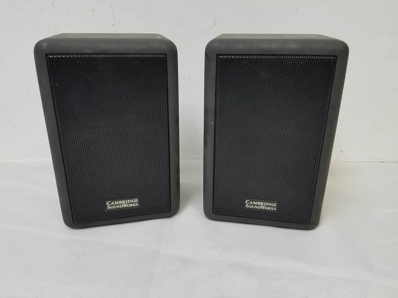 Cambridge Soundworks Ensemble Bookshelf Speaker Pair By Henry Kloss image 1