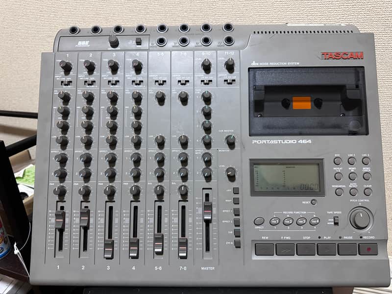TASCAM 464 Portastudio 4-Track Cassette Recorder serviced image 1