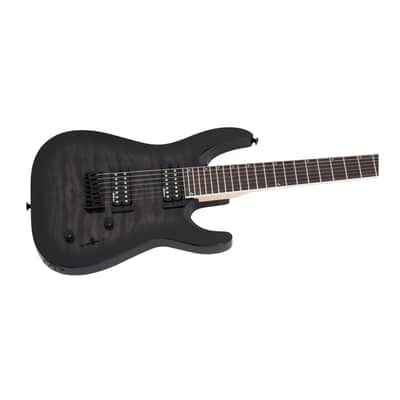 Jackson JS Series Dinky Arch Top 7-String JS22Q-7 DKA HT Electric Guitar (Black) image 8