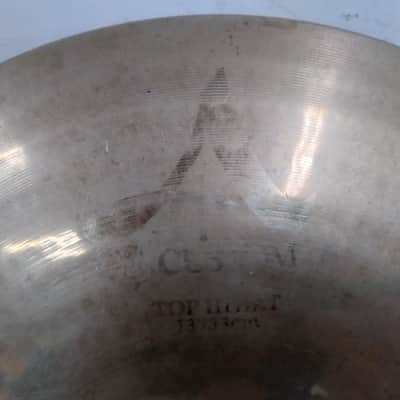 Zildjian 13" A Custom Hi-Hat Cymbals (Pair) 1991 - 2017 - Traditional image 5
