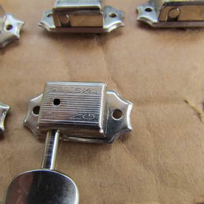 Ping Kluson Style 3+3 Tuners Set Of 5 Missing 1 Treble Side Ping Vintage Style 3+3 Tuning Machines image 2