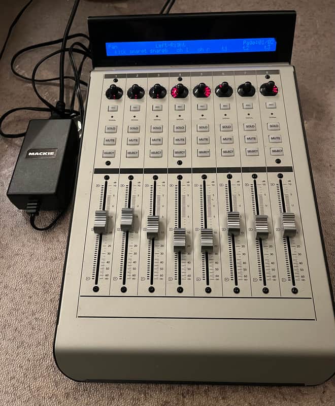 Mackie MCU Pro XT DAW Control Surface Extender 2008 - Present - Gray image 1